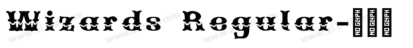 Wizards Regular字体转换
